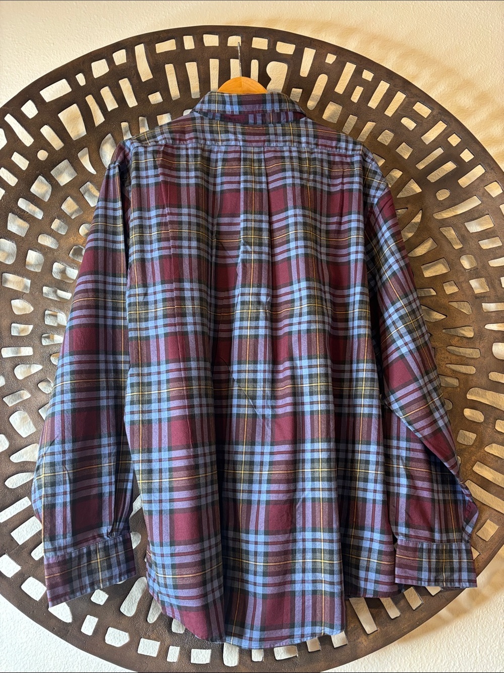 💙Brooks Brothers Plaid Oxford Shirt Mens XXL NWT Button Down Cotton Lightweigt - Picture 6 of 13